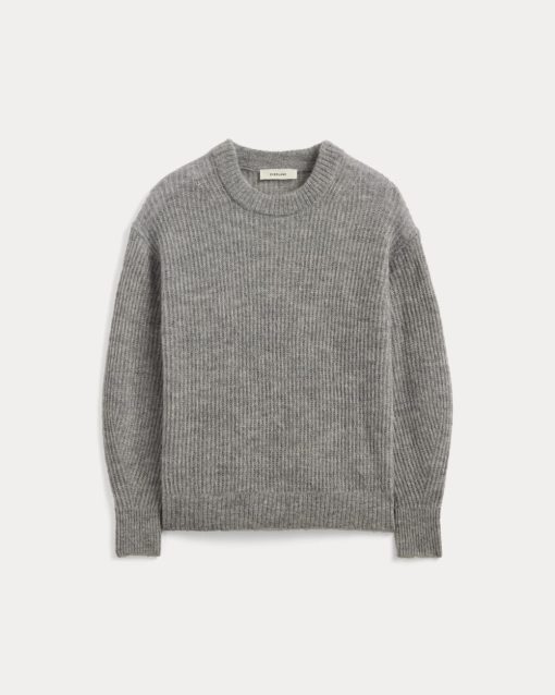 Alternative view of The Cocoon Crew in Alpaca | Heather Stone Grey