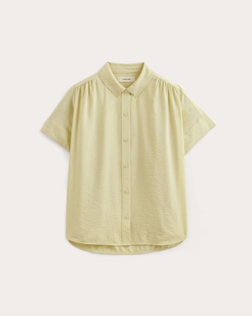 Alternative view of The Square Shirt in SoftLuxe | Banana Crepe