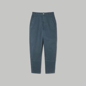 Alternative view of The Utility Barrel Pant | Faded Blue | Regular
