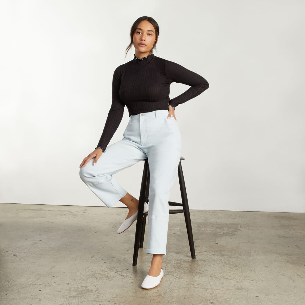 The Utility Barrel Pant | Sky Blue | Regular - Image 8