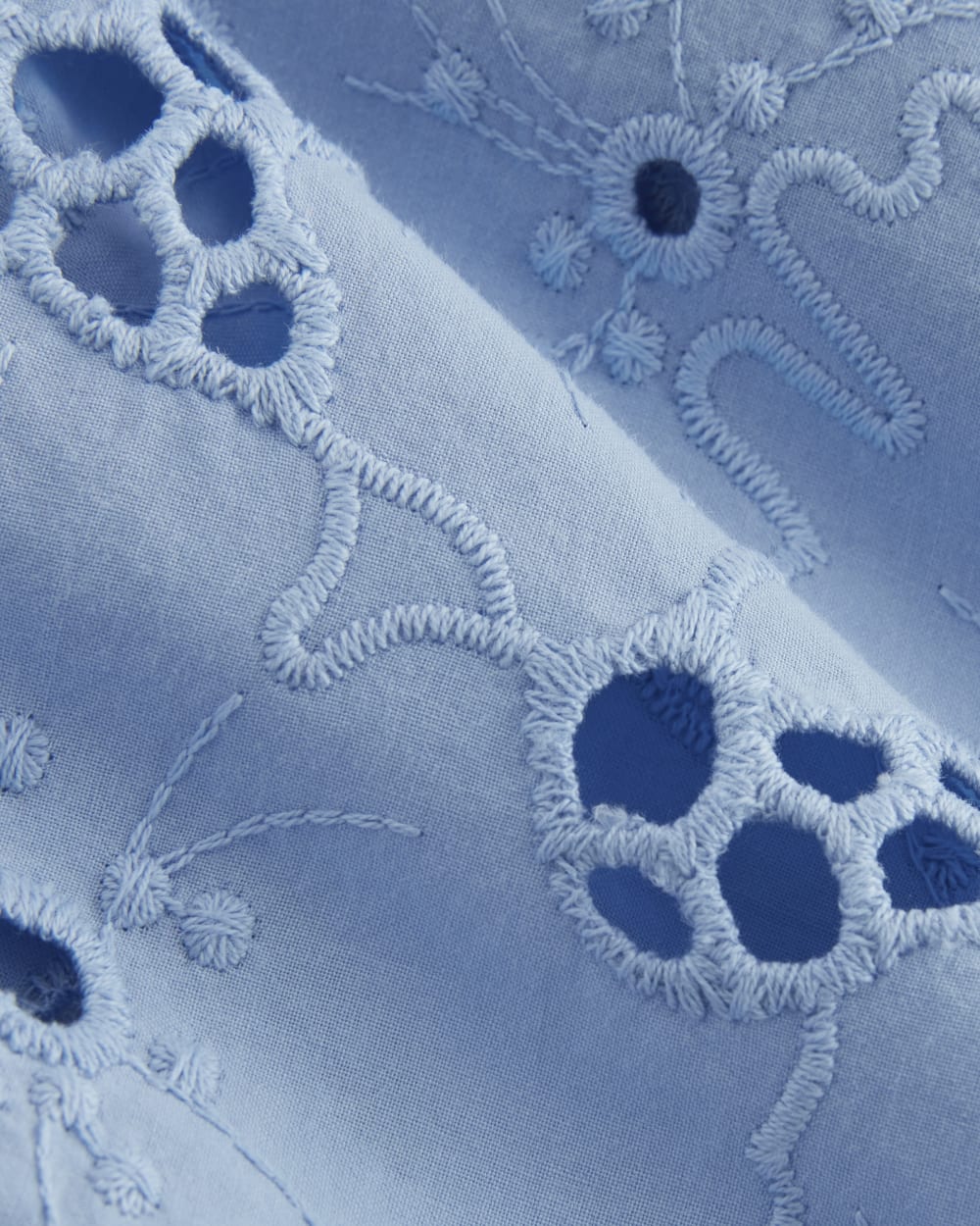The Eyelet Camp Shirt | Sky Blue - Image 6