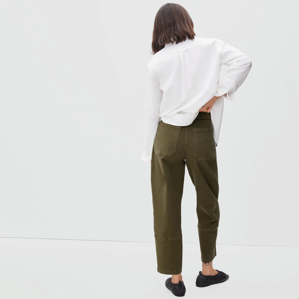 The Utility Barrel Pant | Dark Moss | Regular - Image 4