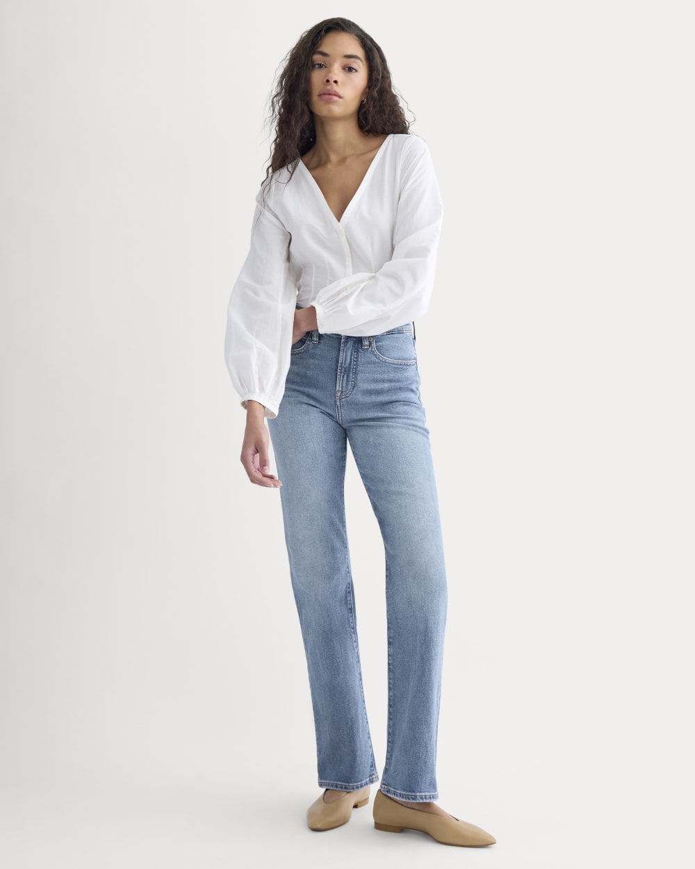 High-Rise Slim Bootcut Jean | Tungsten Bright - Image 3