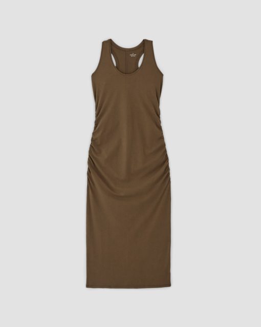 Alternative view of The Form Racerback Dress | Cocoa