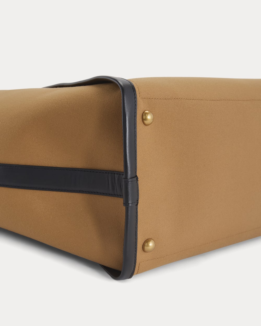 Canvas Lug Tote | Golden Brown - Image 6