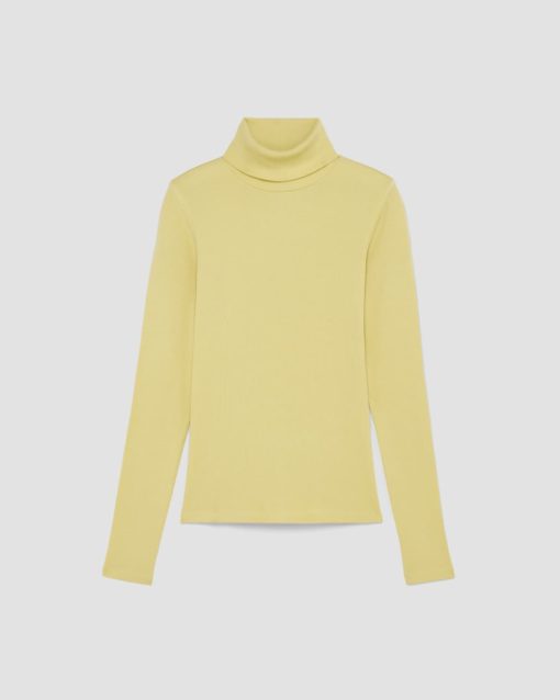 Alternative view of The Luxe Rib Turtleneck | Raffia