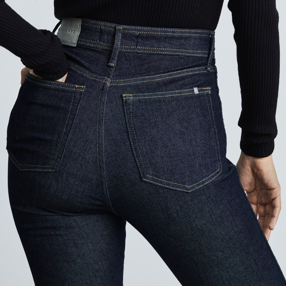 The Way-High® Clean Front Skinny Jean | Dark Indigo | 26.5 Inseam - Image 4
