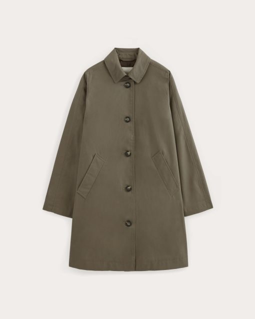 Alternative view of The Mac Coat | Deep Taupe