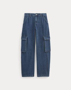 Alternative view of The Mid-Rise Cargo Jean | Tungsten Blue Stone