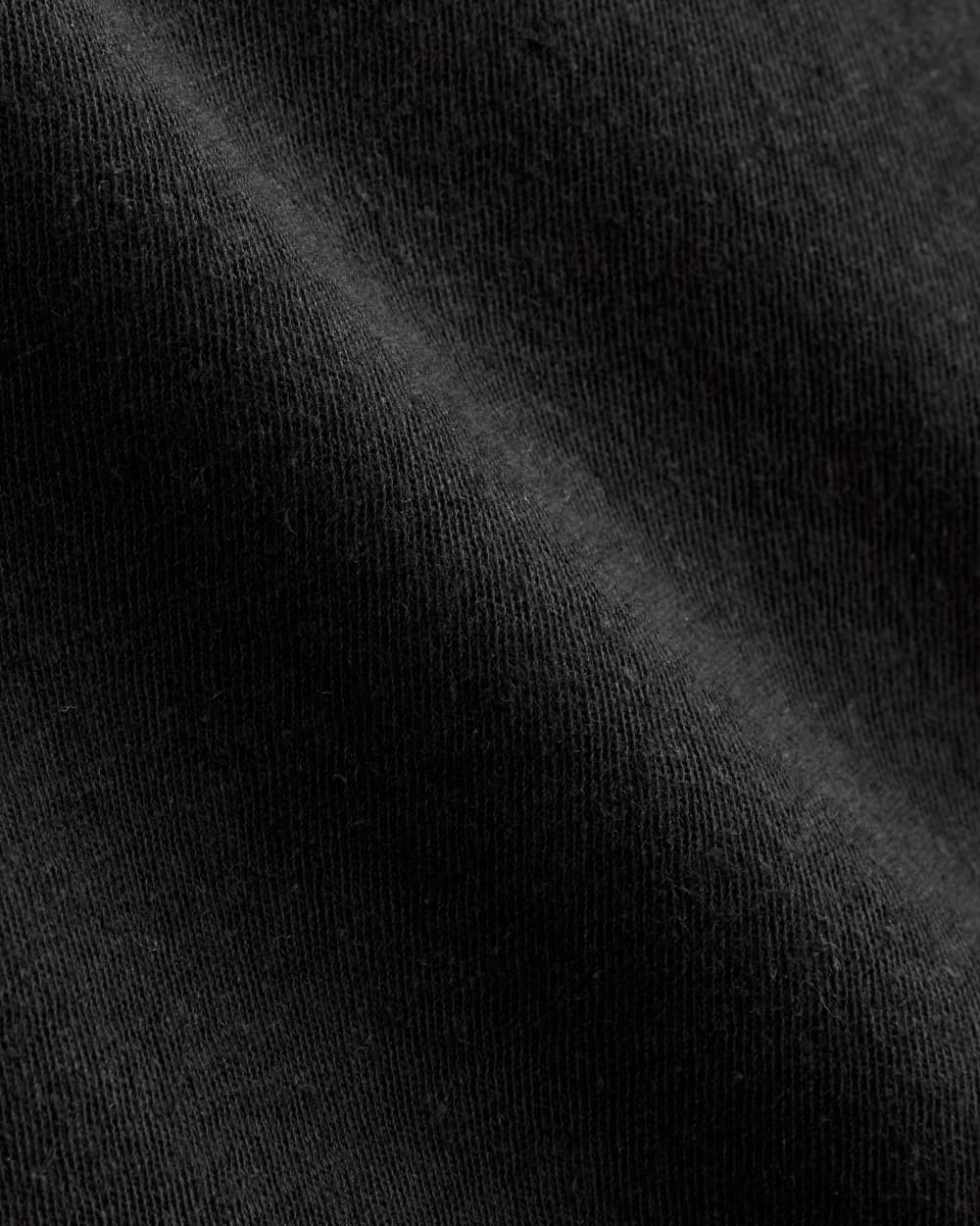 The Henley in Cotton Linen | Black - Image 6