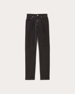 Alternative view of The Cheeky Hourglass Jean | Washed Black | 26.5 Inseam