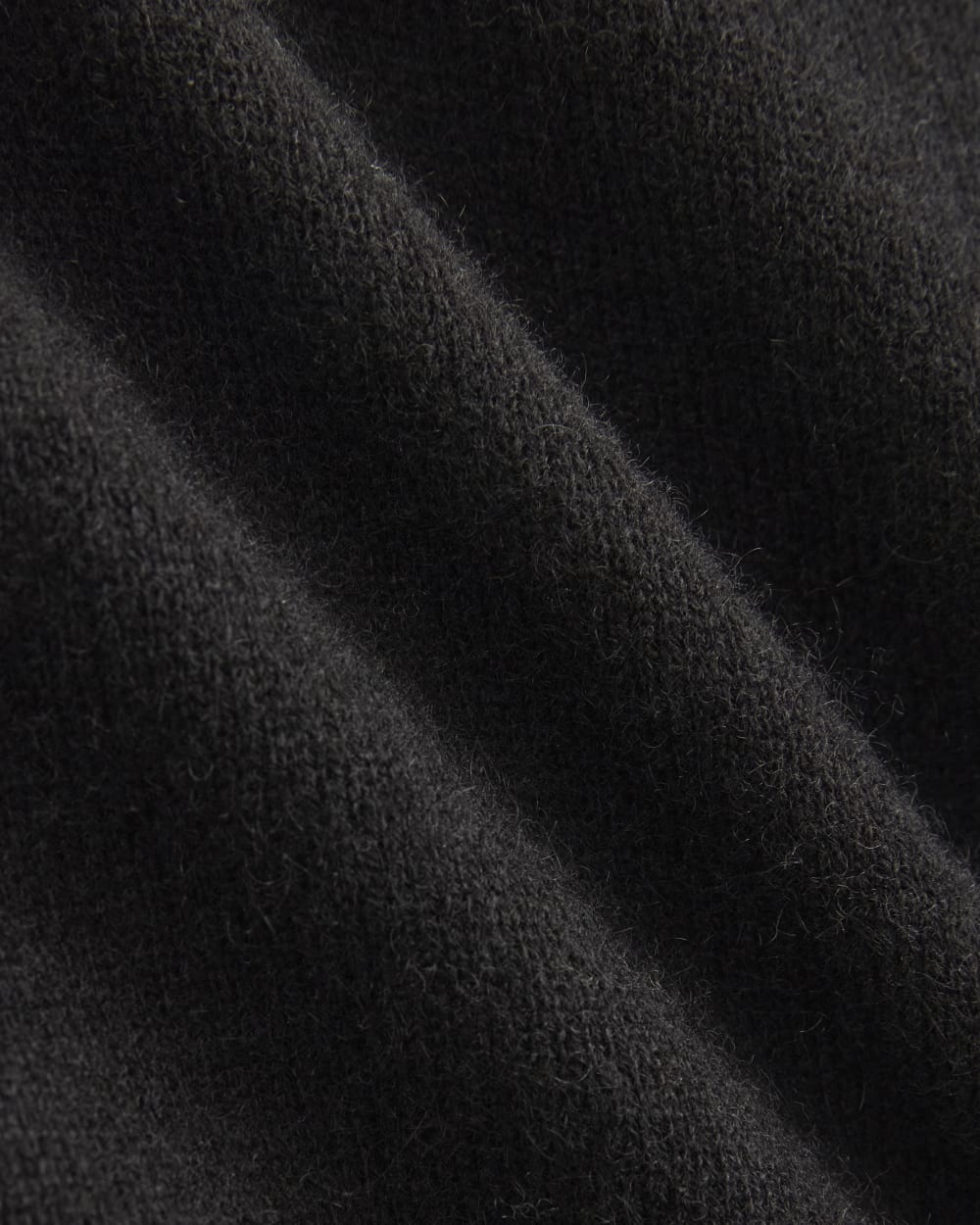 Cashmere Cropped Cardigan | Black - Image 8