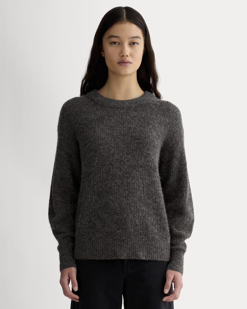 The Cocoon Crew in Alpaca | Dark Charcoal - Image 5
