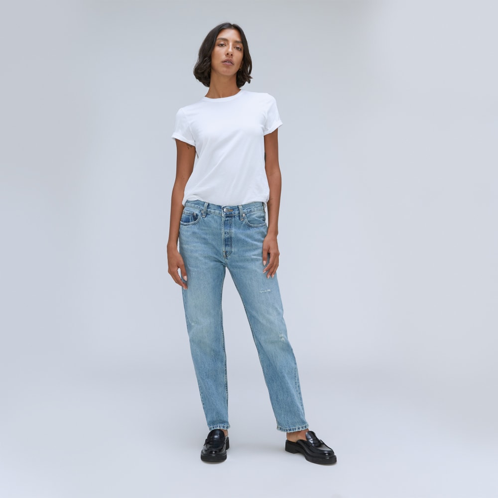The Rigid Slouch Jean | Broken-In Blue | 27.5 Inseam