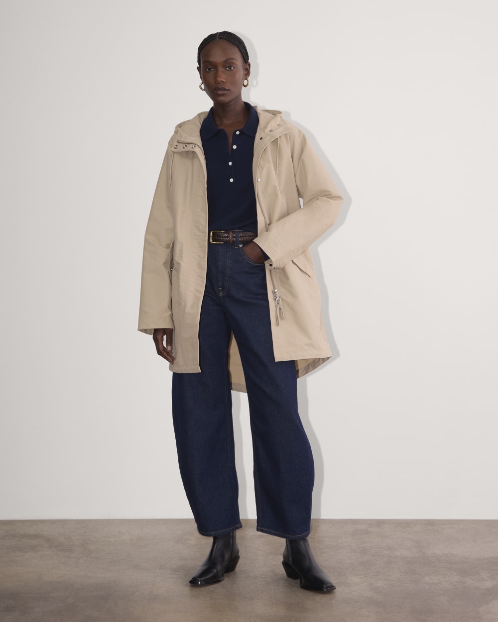 The Anorak | Trench Coat Khaki - Image 3