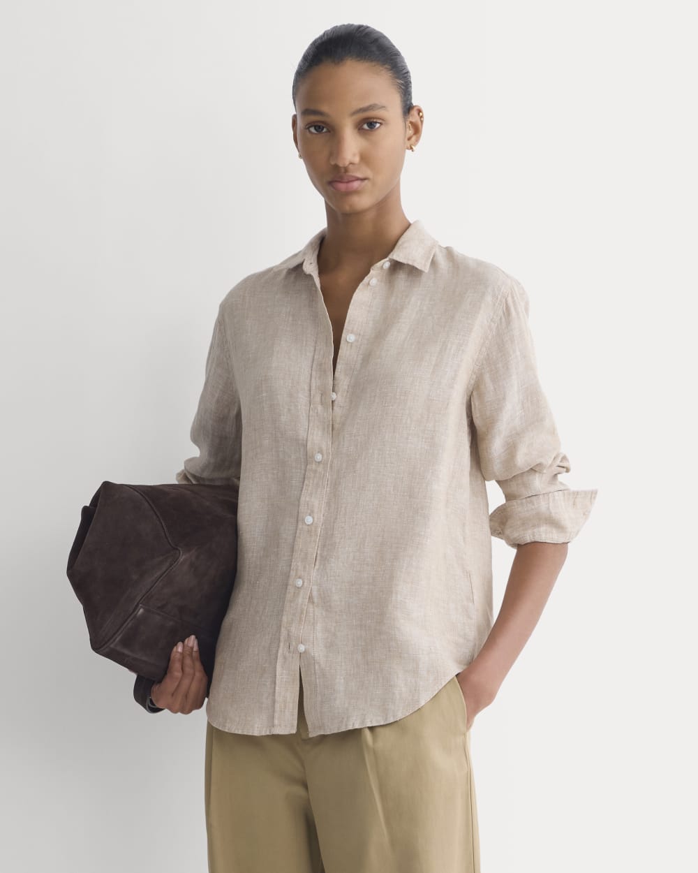The Must-Have Shirt in Linen | Cornstalk Chambray