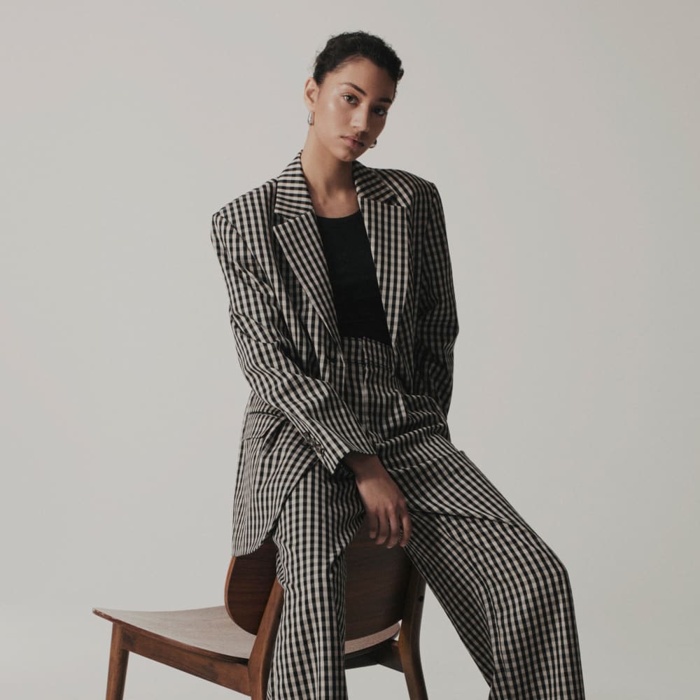 The '80s Blazer | Khaki / Black - Image 5