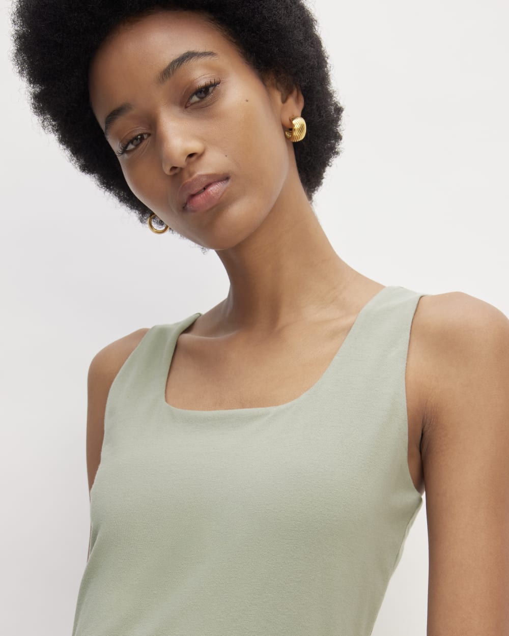 The Supima® Jersey Riviera Dress | Sage Green - Image 4
