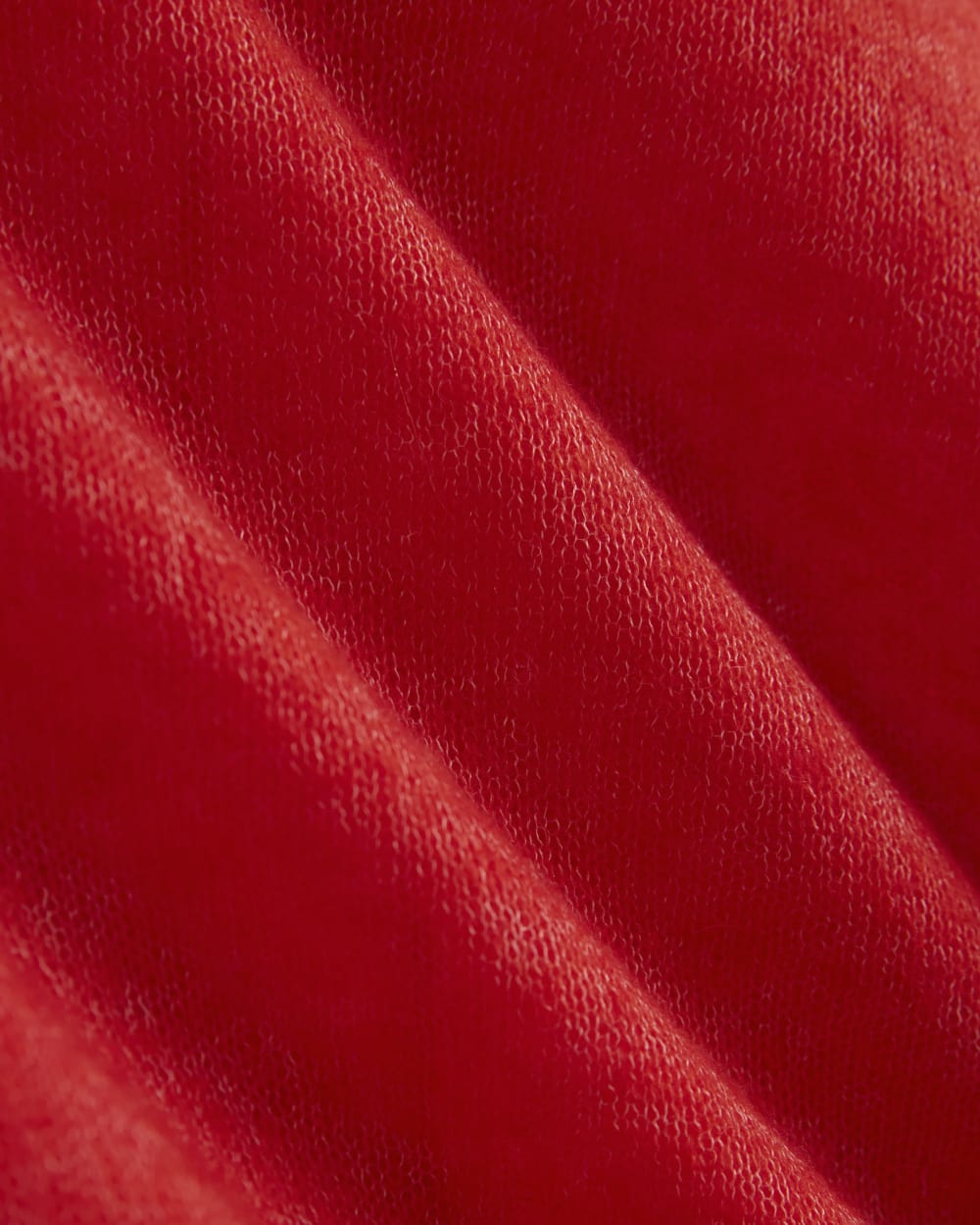 The Air Alpaca™ Relaxed Crew Top | Fiery Red - Image 6