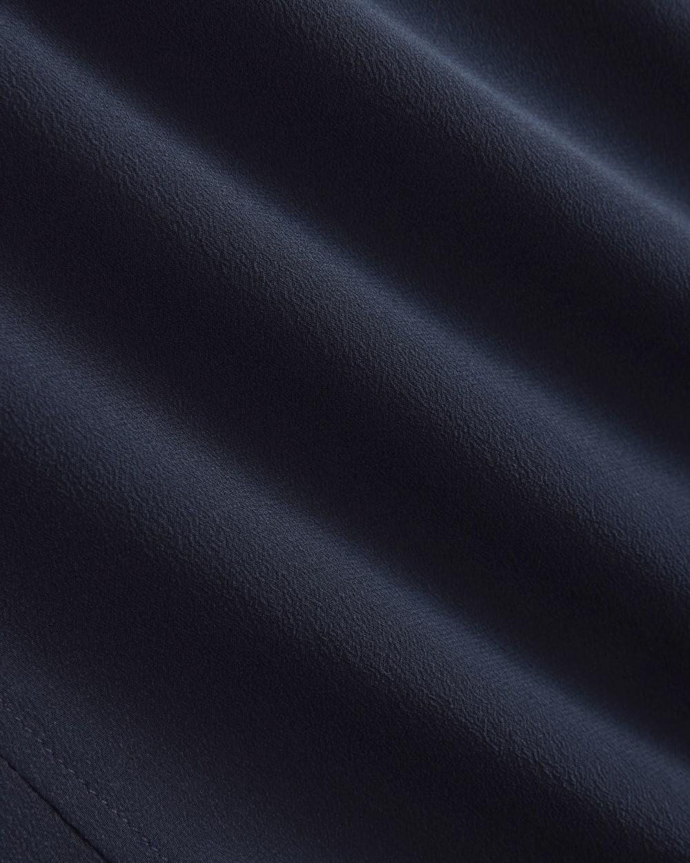 Dolman Top in Washable Silk | Navy - Image 6