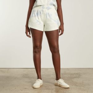 Alternative view of The Retro Jersey Short | Blue Slate Tie Dye