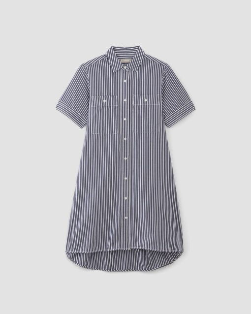 Alternative view of The Daytripper Dress | Dark Navy / White