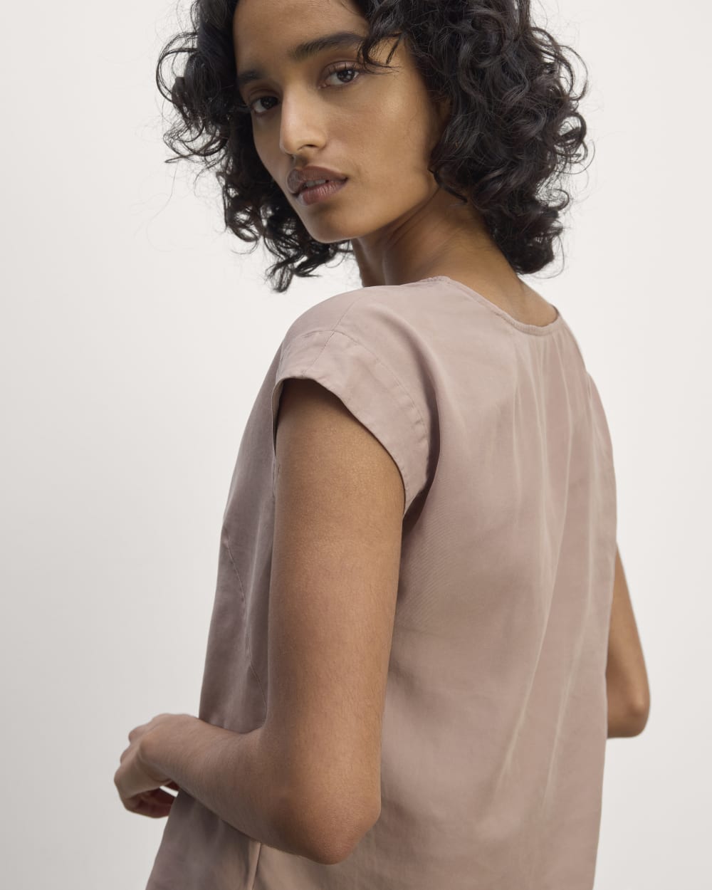 The Muscle Top in Butterlite | Dusty Rose - Image 5