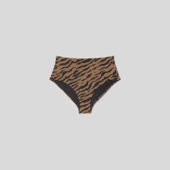 Alternative view of The High-Rise Hipster Bottom | Tiger Stripe Toasted Coconut