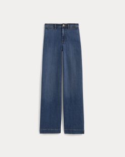 Alternative view of The High-Key Jean | Mid Indigo