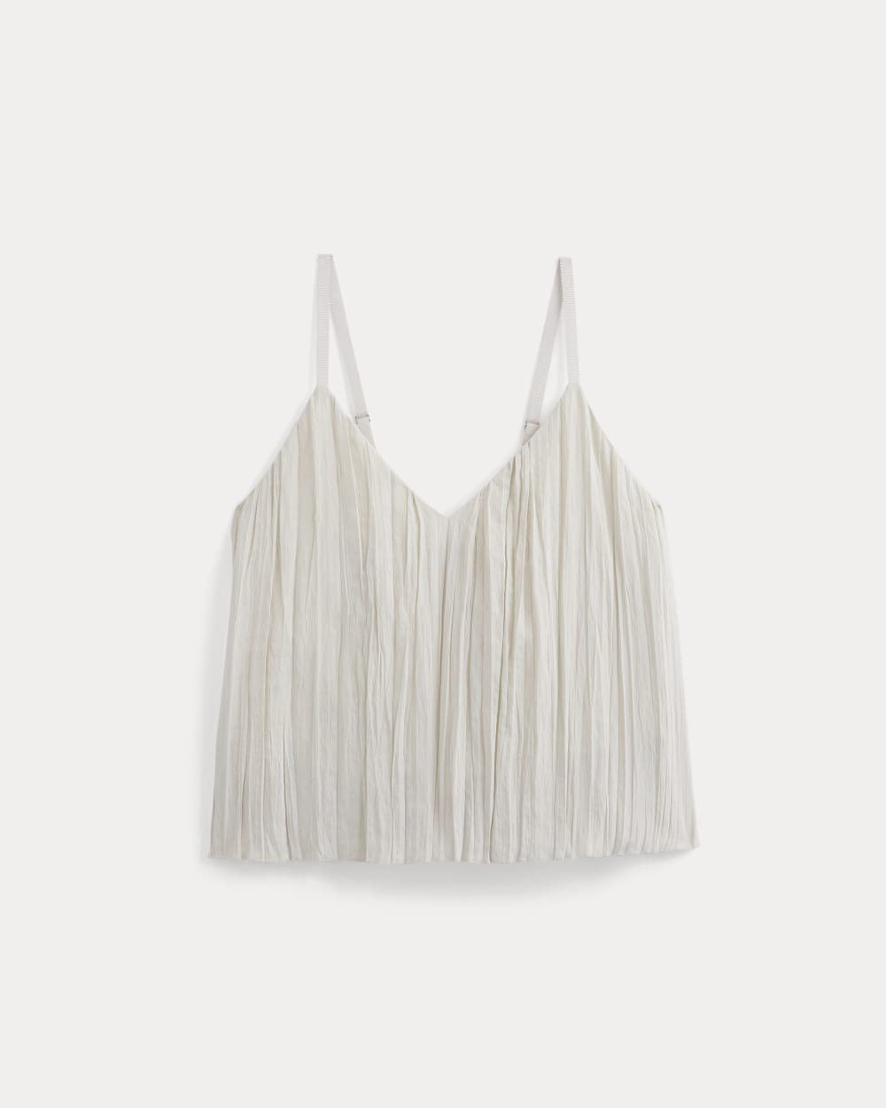 Crinkle Trapeze Tank | Birch - Image 2