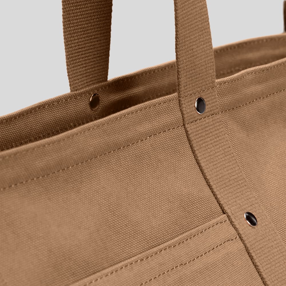 The Organic Canvas Weekender | Cappuccino - Image 4