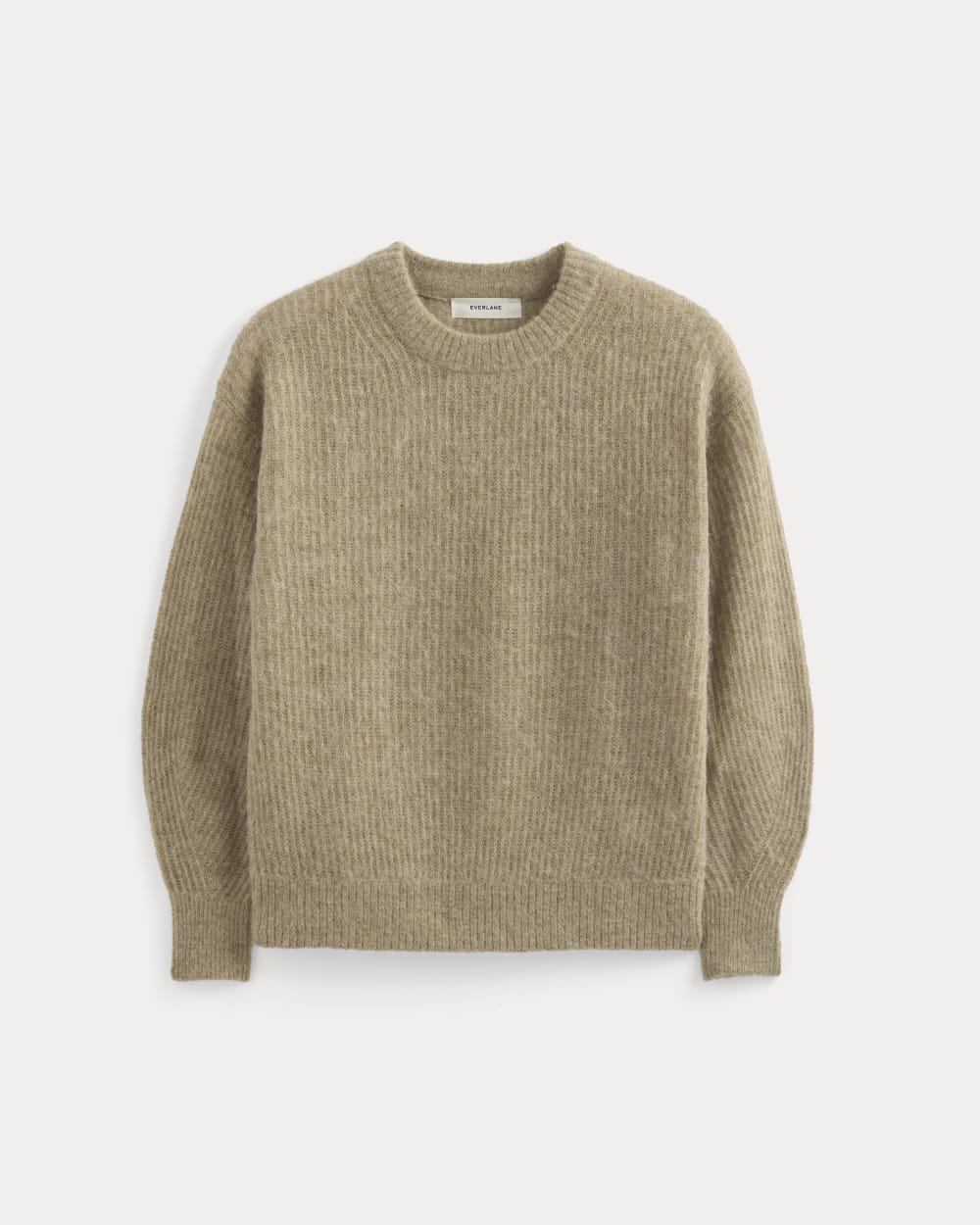 The Cocoon Crew in Alpaca | Dark Heathered Camel - Image 2