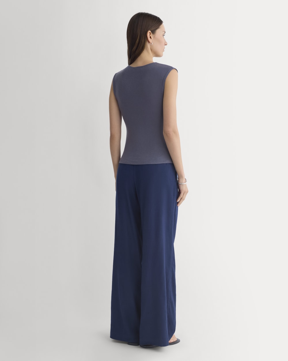 Asymmetrical Top in Butterluxe | Graystone - Image 5