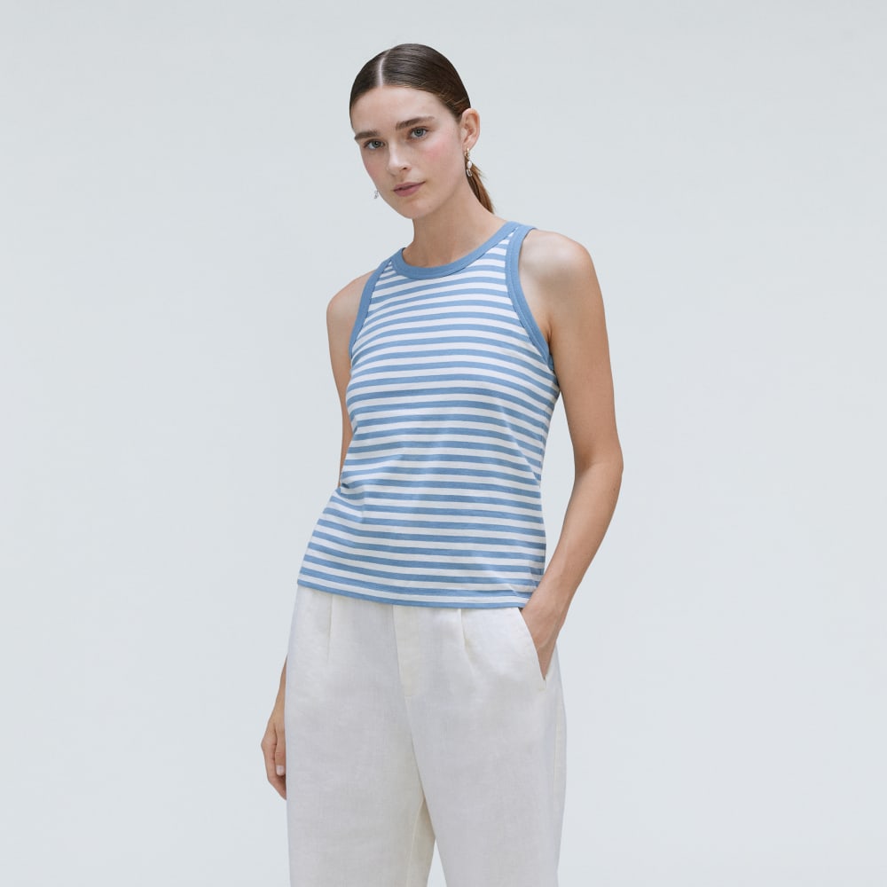 The Tank in Essential Cotton | Spring Lake / Canvas - Image 2
