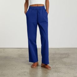Alternative view of The Easy Pant | Cobalt