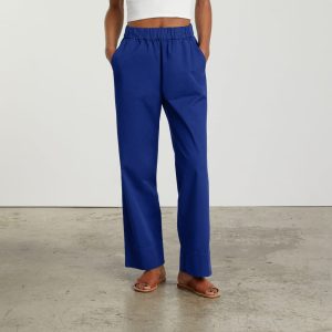 Alternative view of The Easy Pant | Cobalt