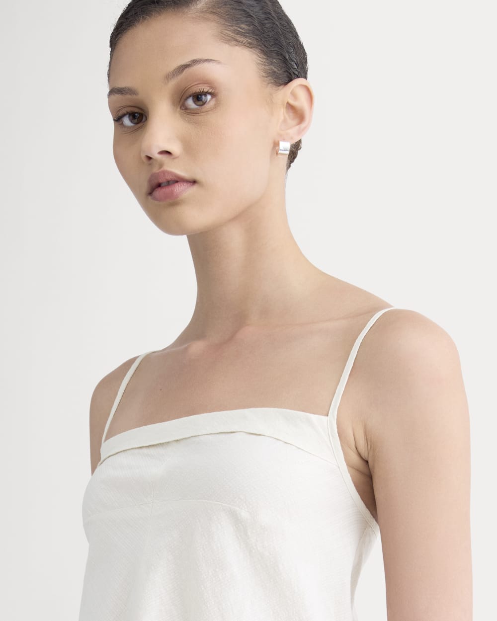 The Flowy Gauze Cami | Birch - Image 4