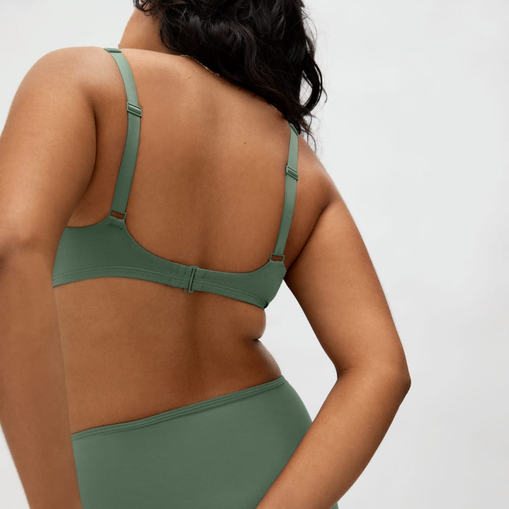 The Square-Neck Bikini Top | Herb - Image 6