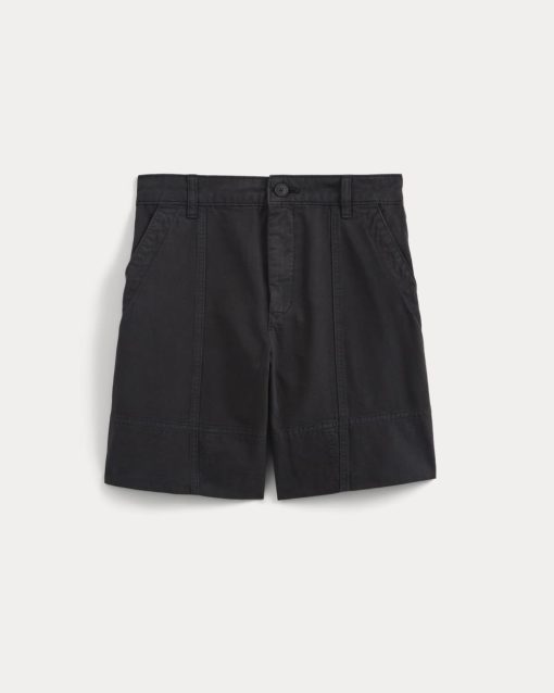 Alternative view of Seamed Everywhere Short | Black