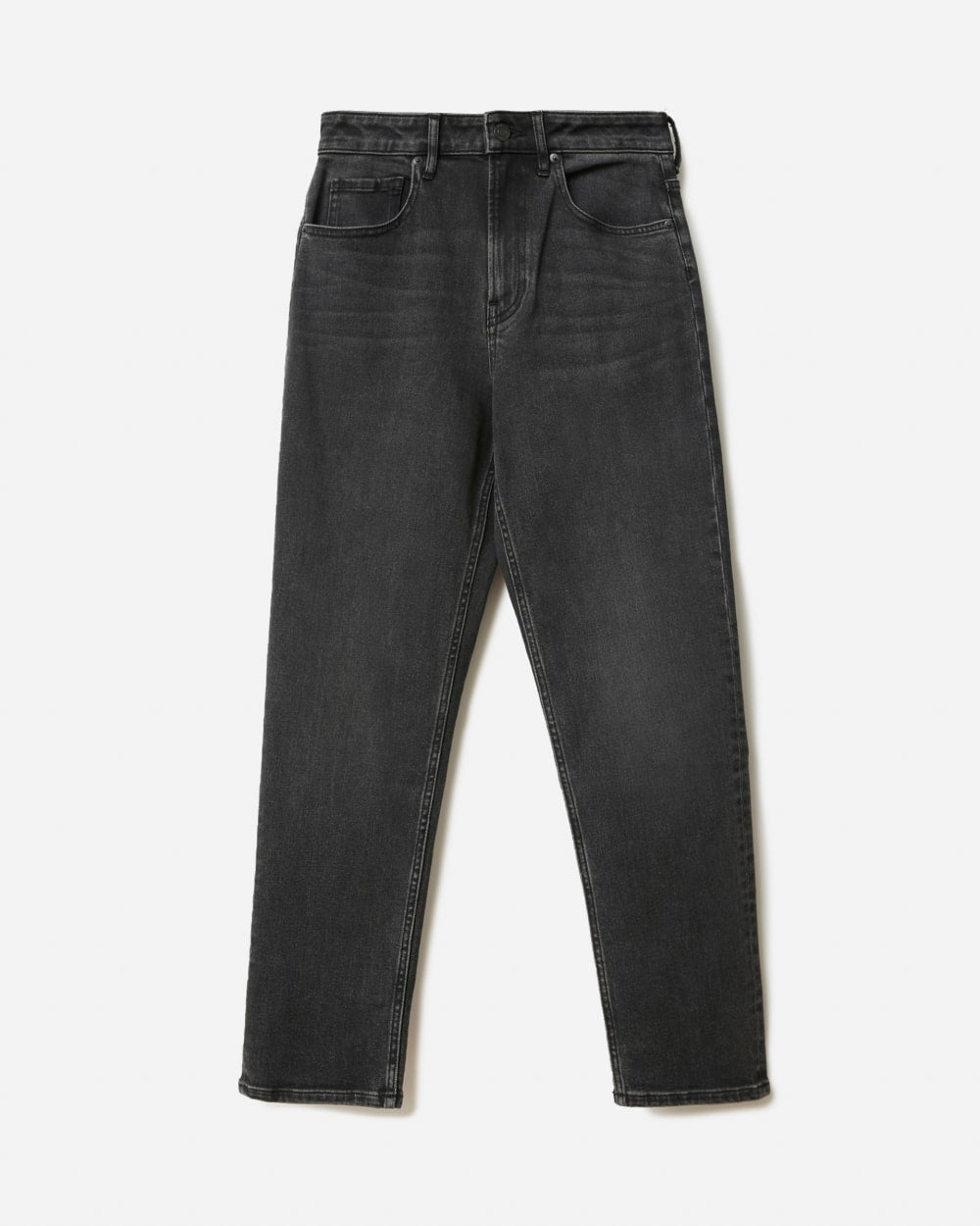 The Curvy Cheeky® Straight Jean | Washed Black | 28.5 Inseam - Image 4