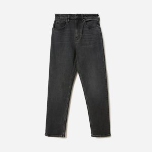 The Curvy Cheeky® Straight Jean | Washed Black | 26.5 Inseam