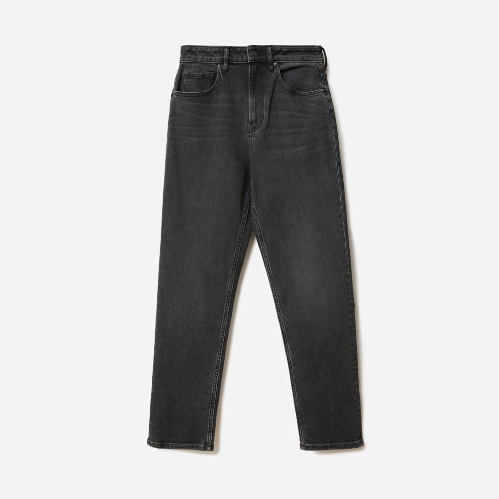The Curvy Cheeky® Straight Jean | Washed Black | 26.5 Inseam