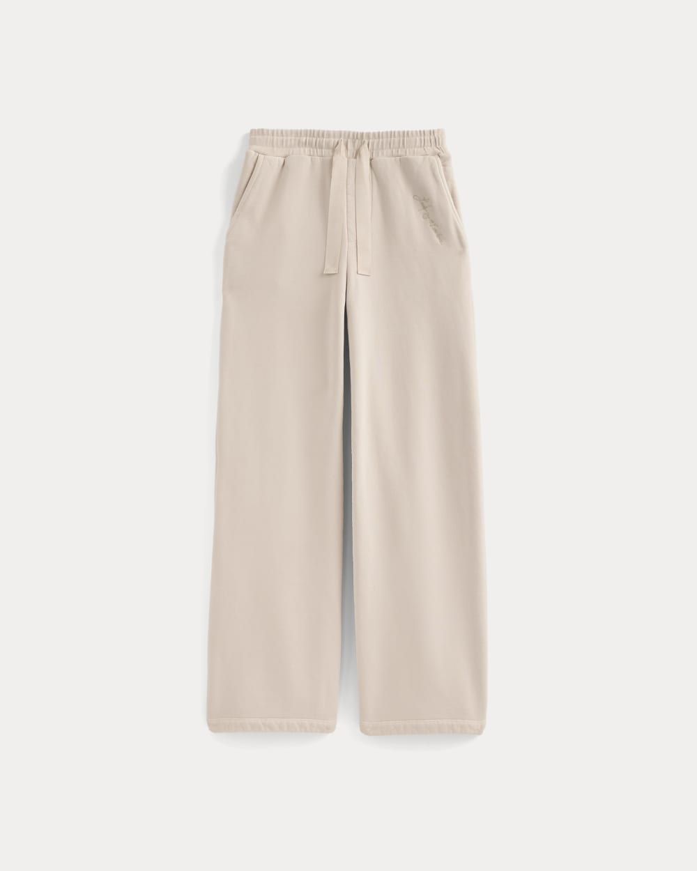 Everlane x The Laufey Foundation Wide-Leg Sweatpant | Pale Peony - Image 2