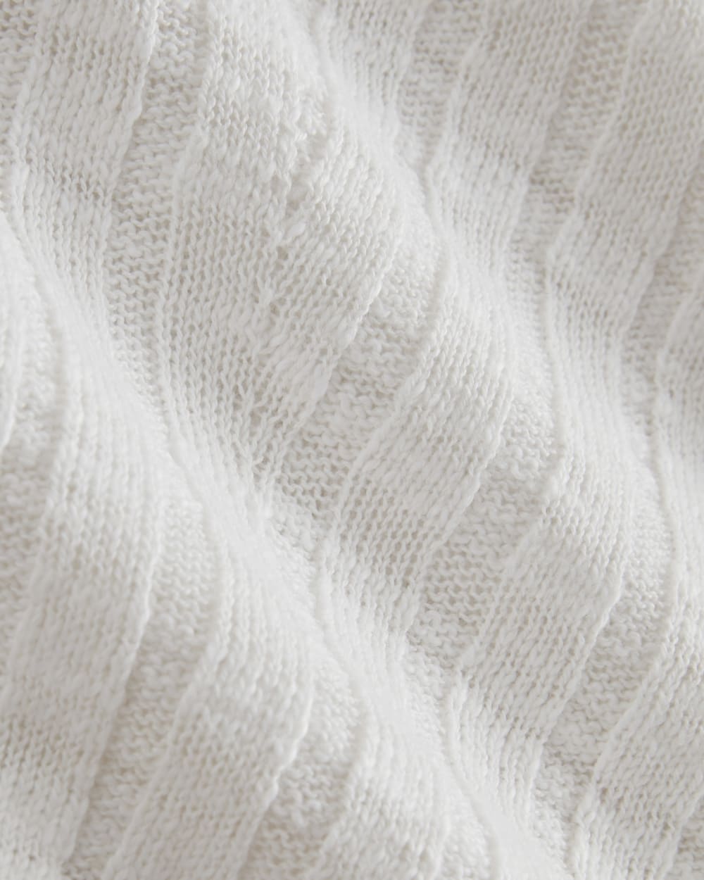 The Oversized Tee in Cotton Linen | White - Image 6