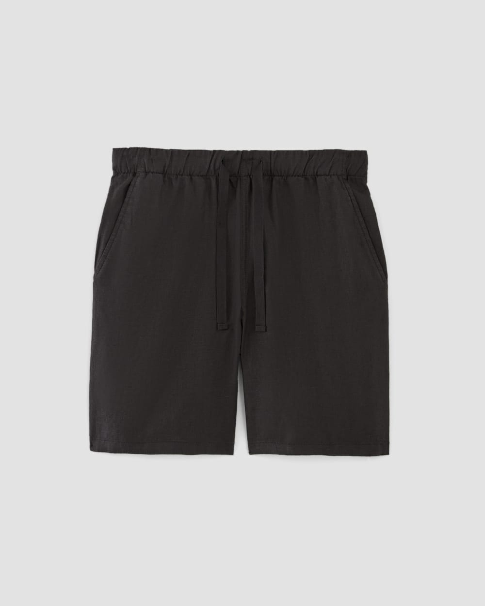 The Linen Easy Short | Black - Image 2