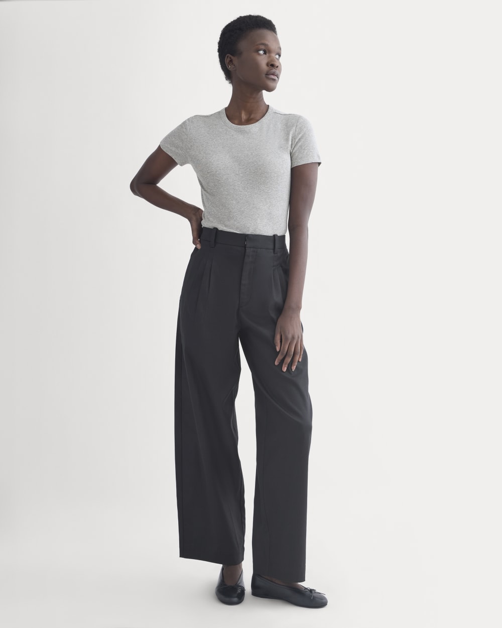 Tissue Short-Sleeve Crew | Heathered Grey - Image 3