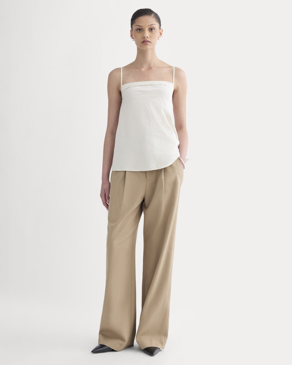 The Flowy Gauze Cami | Birch - Image 3