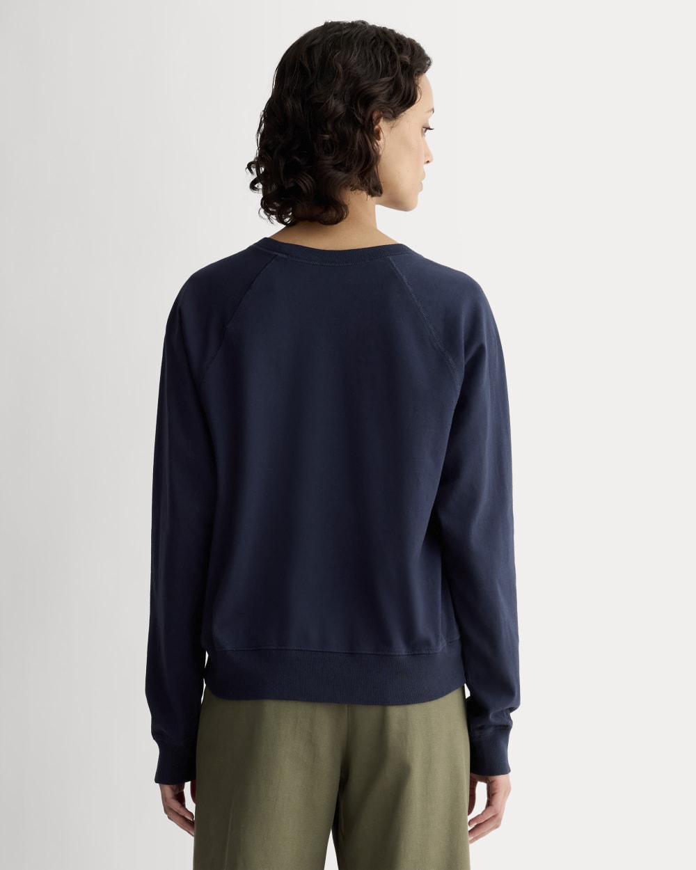 The Off-Duty Long-Sleeve Tee | Navy - Image 5