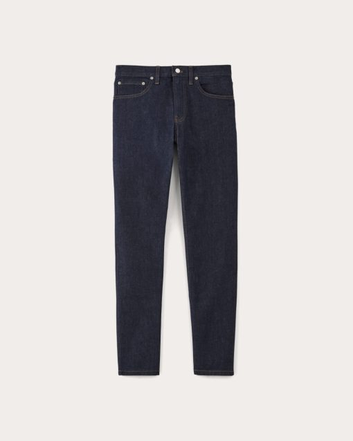 Alternative view of The Organic Taper Jean | Pure Blue
