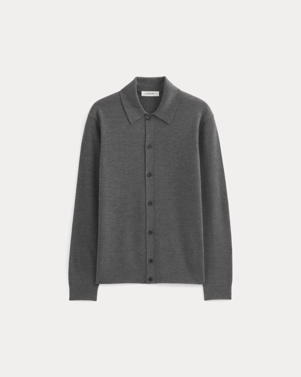 Ultrasoft Button-Down Sweater | Heather Mid Charcoal - Image 2